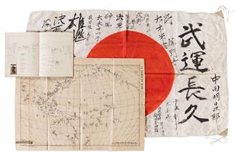 (JAPAN -- AVIATION.) Small archive relating to Japanese Kamikaze pilots.